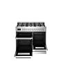 Bertazzoni Professional Series PRO106L3EXT 100cm wide Dual Fuel Range Cooker with Gas Hob - Stainless Steel 