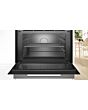 Bosch CEG732XB1B Series 8 Built-In Microwave with Grill - Black - GRADED