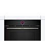Bosch CEG732XB1B Series 8 Built-In Microwave with Grill - Black - GRADED
