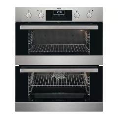 AEG SurroundCook DUB331110M Electric Built-under Double Oven - Stainless Steel - Ex-Display