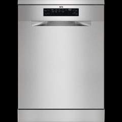 AEG FFB73727PM Full Size Dishwasher -15 Place Settings - Stainless Steel - D Rated