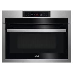 AEG KME761080M 59.5cm Built In Combination Microwave - Stainless Steel - Ex-Display