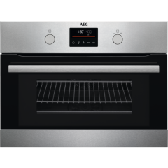 AEG KMK365060M 800 Combiquick Built In Combination Microwave Oven - Stainless Steel