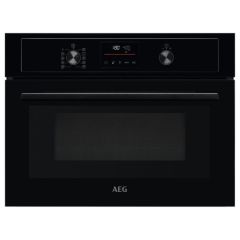AEG KMX365060B Built-in Combination Microwave - Black - EX-Display