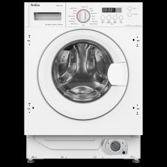 Amica AWDT814S Built In Washer Dryer, 8kg Wash, 6kg Dryer Capacity, 1400 Spin, E Energy