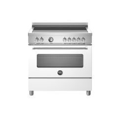 Bertazzoni MAS95I1EBIC Master 90cm Range Cooker Single Oven Induction Matt White