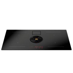Bertazzoni P804ICH2M30NC 80cm induction hob with 4 Zones + integrated central circular extractor