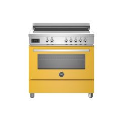 Bertazzoni PRO95I1EGIT Professional 90cm Range Cooker Single Oven Induction Gloss Yellow