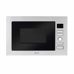 Caple CM123 built-in microwave and grill with frame, 25 litre, Classic 