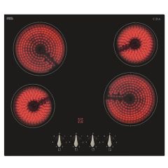 Electric Ceramic Hob CDA HC6312FR 4 Zone 58cm - Black