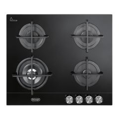 Delonghi DNSL 460NCM Integrated 60CM 4-Burner Gas Hob - Black