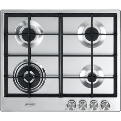 DeLonghi DNSL 460X Integrated 4 Burner Gas Hob - Stainless Steel