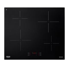 Delonghi DPIN60 Integrated 4-Burner 60cm Electric Induction Hob - Black