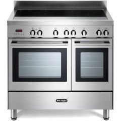 Delonghi DTR 916-IND2 Professional 90cm (Induction) Double Cavity Range Cooker - STAINLESS STEEL