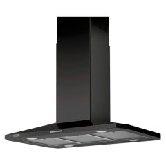 DeLonghi KA190BL 60cm Black Chimney Hood – Powerful Ventilation with Sleek Design