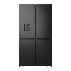 HISENSE PureFlat RQ758N4SWFE Smart Fridge Freezer - Black Stainless Steel