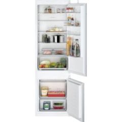 KI87VNSE0G, Built-in fridge-freezer with freezer at bottom
