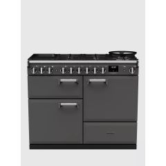 Rangemaster Leckford Deluxe 110cm Dual Fuel Range Cooker - Slate - GRADED