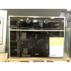 Teka MLC 844 45Litre Built-In Combi Microwave - Black & Stainless Steel - Ex-Display