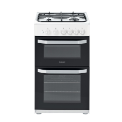 Hotpoint HD5G00KCW/UK Cooker - White