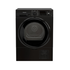 Hotpoint CreaseCare Condenser Tumble Dryer - Black - 8kg - B Rated - H3 D81B UK