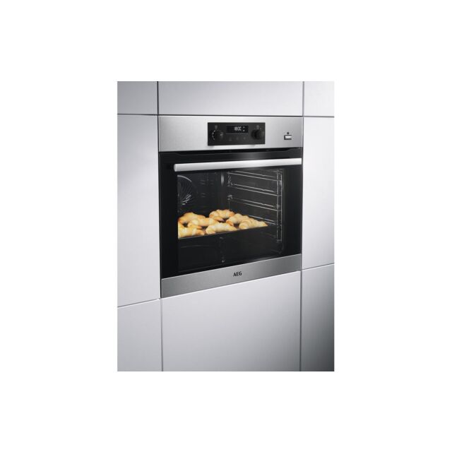 AEG BEK35502HM Electric Single Oven With Steam