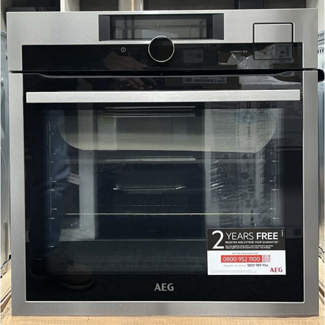 AEG BSE998330M Built in Electric Single Oven - Stainless Steel - Ex-Display