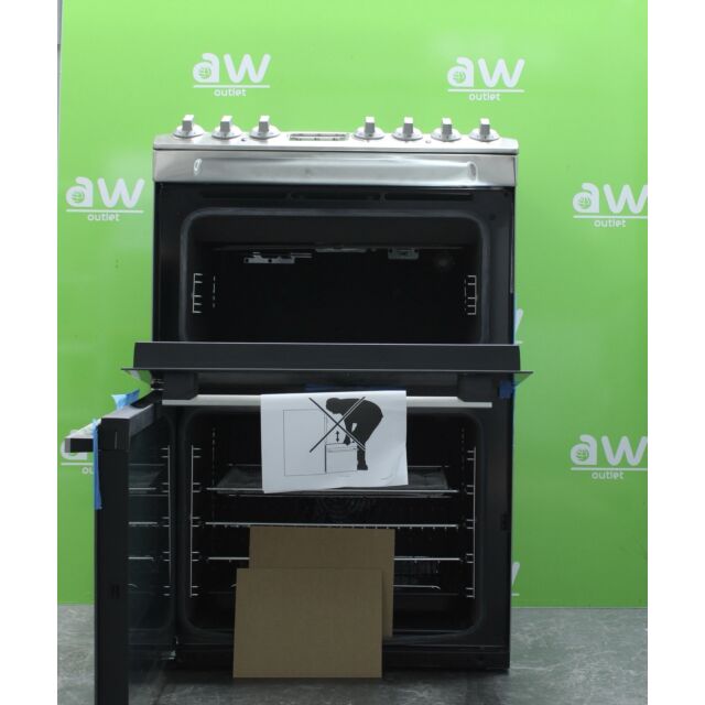 AEG 6000 SteamBake CCX6740ACM 60 cm Electric Ceramic Cooker - Stainless Steel - Ex-Display