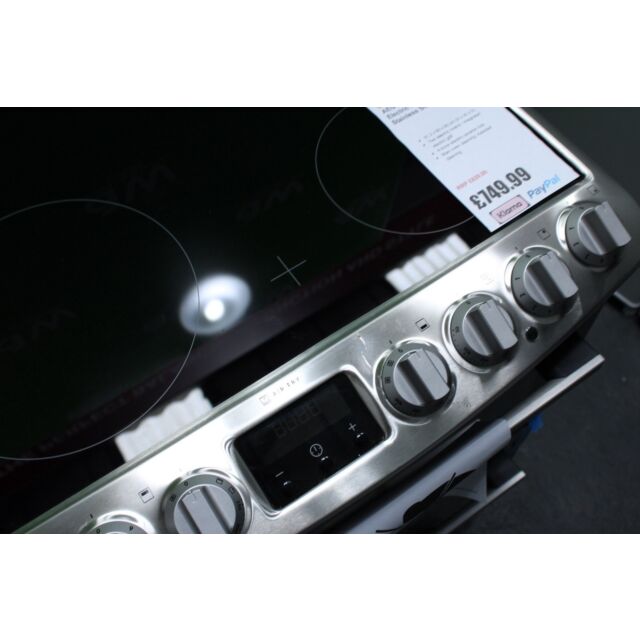 AEG 6000 SteamBake CCX6740ACM 60 cm Electric Ceramic Cooker - Stainless Steel - Ex-Display
