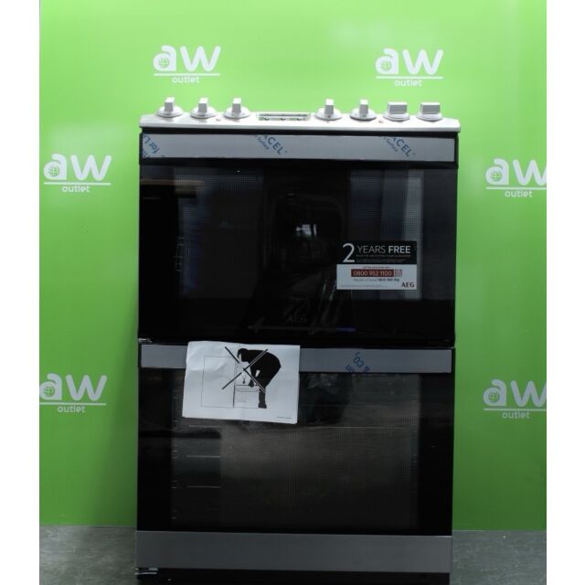 AEG CIB6732ACM 60cm Induction Electric Cooker- Stainless Steel - Ex-Display