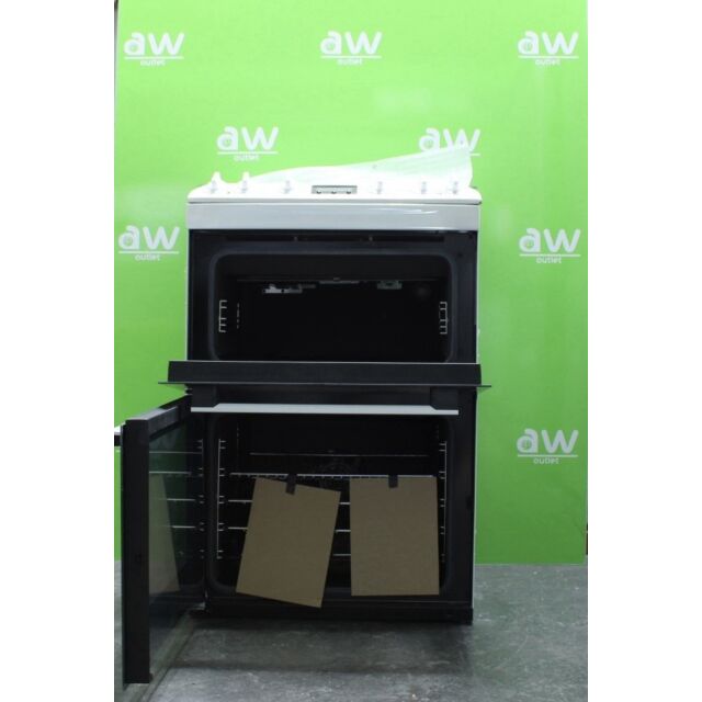 AEG CKX6540ACW Dual Fuel Cooker with Double Oven - White - Ex-Display