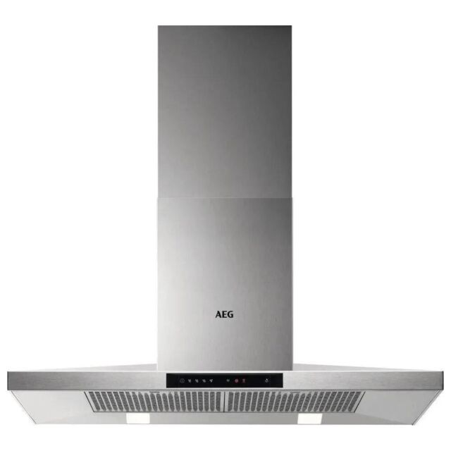 AEG DBK6980SG 90cm Chimney Hood With 750m3/H Extraction - Stainless Steel - GRADED