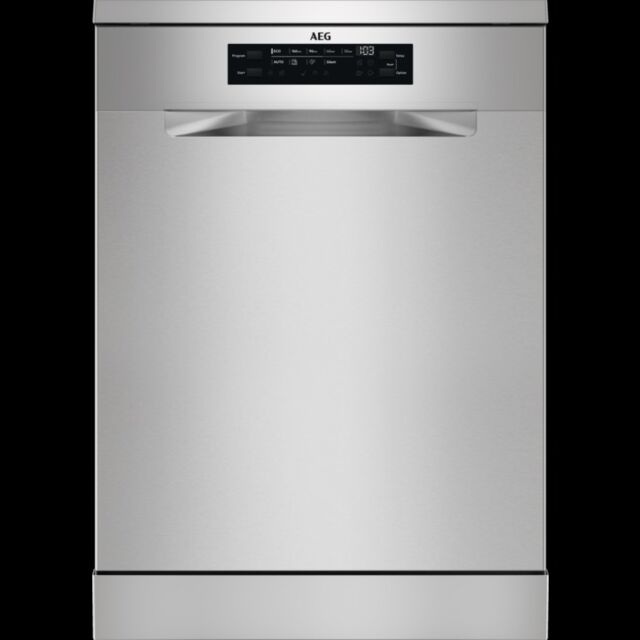 AEG FFB73727PM Full Size Dishwasher -15 Place Settings - Stainless Steel - D Rated