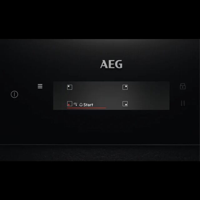 AEG IAE84851FB SenseFry 80cm Induction Hob 7000 Series– Black