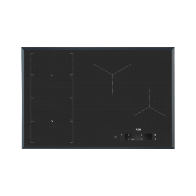 AEG IAE84851FB SenseFry 80cm Induction Hob 7000 Series– Black