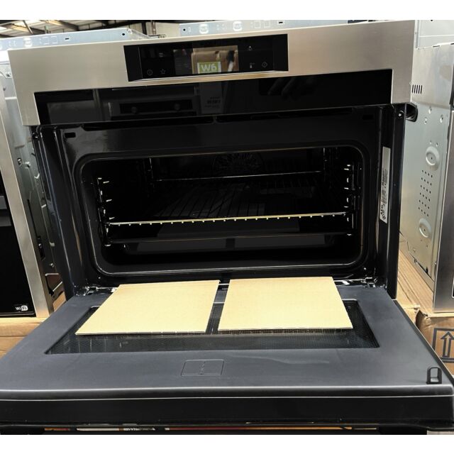 AEG KME761080M 59.5cm Built In Combination Microwave - Stainless Steel - Ex-Display