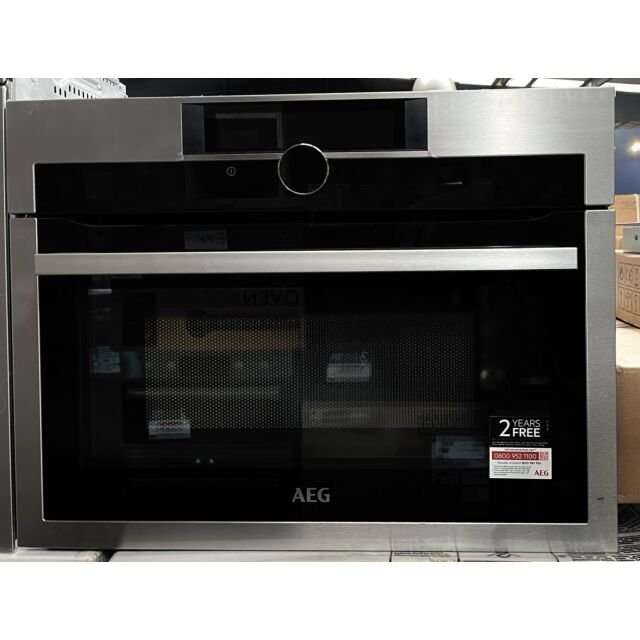 AEG KME968000M Combination Integrated Microwave - Stainless Steel - EX-Display