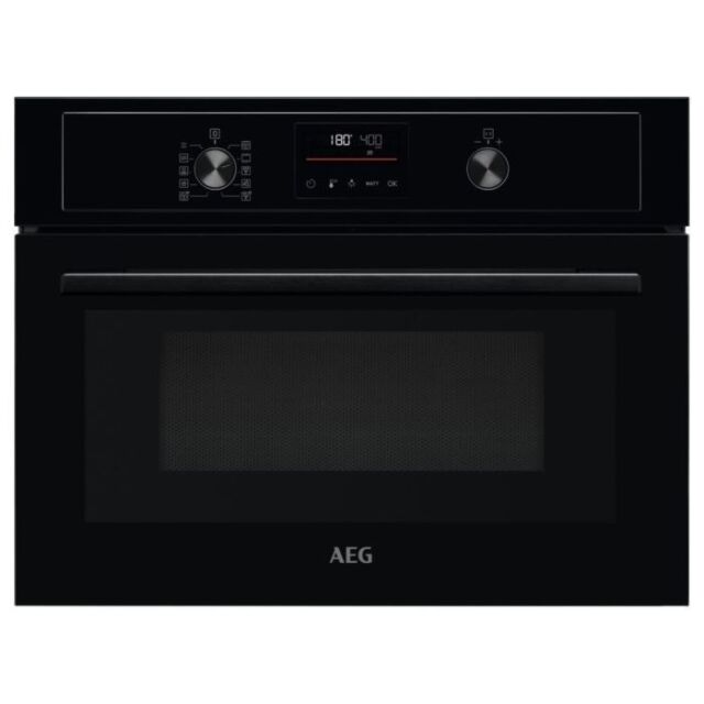 AEG KMX365060B Built-in Combination Microwave - Black - EX-Display