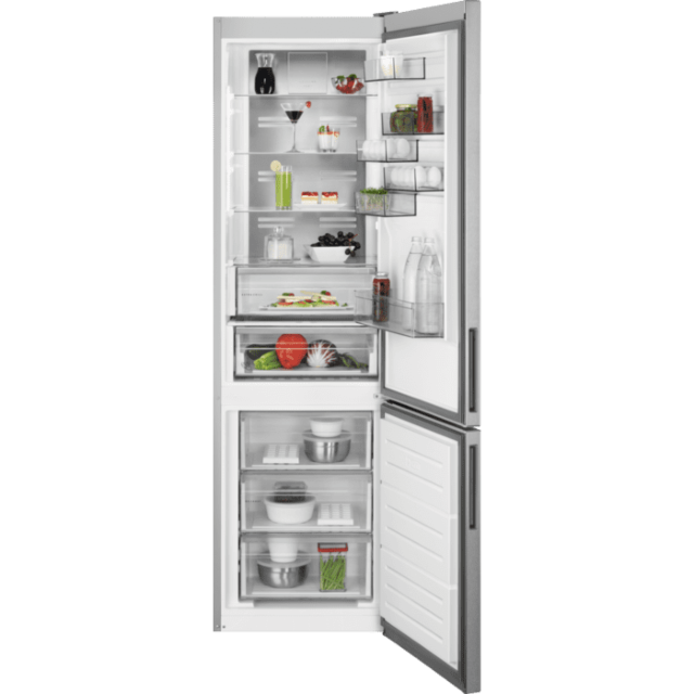 AEG RCB736E5MX Freestanding 60/40 pro 700, TwinTech, CustomFlex, MetalCold, Premium lateral LED, Ext