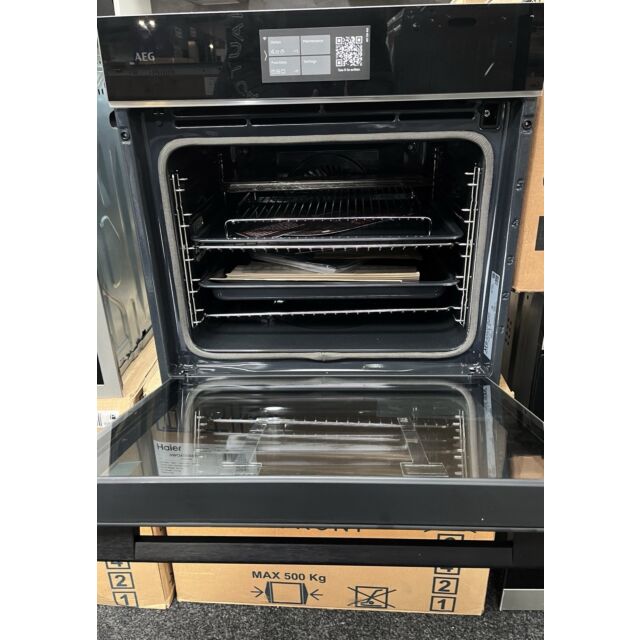 AEG TE7PB731AB Single Built-In Electric Pyrolytic Oven - Black - Ex-Display