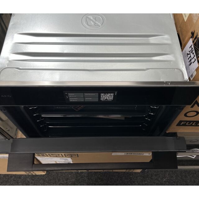 AEG TE7PB731AB Single Built-In Electric Pyrolytic Oven - Black - Ex-Display