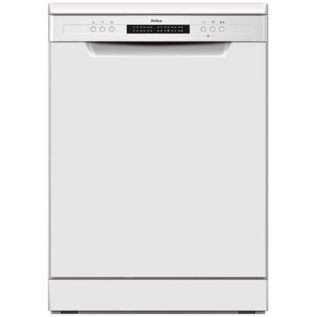 Amica ADF630WH Freestanding Full Size Dishwasher - White 