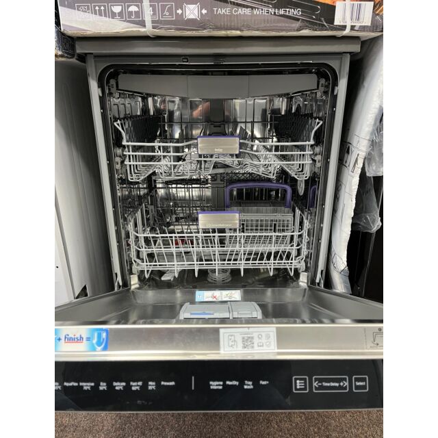 BEKO Pro Fast45 CornerIntense BDEN38640FG Full-size Dishwasher - Graphite - Graded