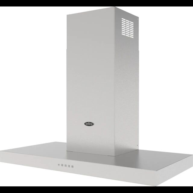 Belling BEL COOKCENTRE90CHIM STA 90cm Chimney Cooker Hood - Stainless Steel
