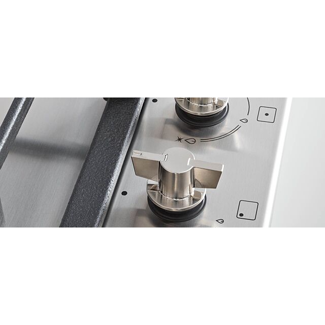 Bertazzoni P905LMODX Modern Series 90cm Gas Hob with Left Wok Burner Stainless Steel