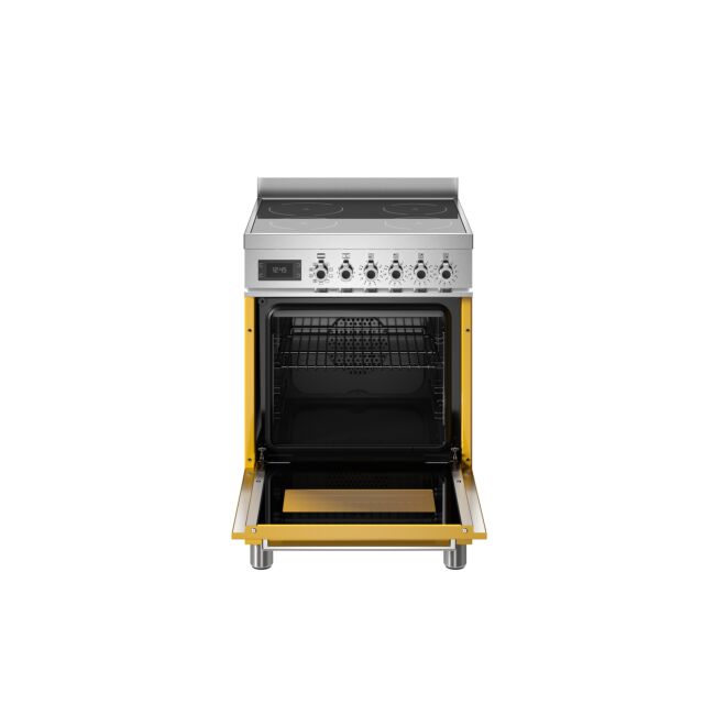 Bertazzoni PRO64I1EGIT2 Pro Series 60cm Induction Top Electric Oven Cooker - Yellow