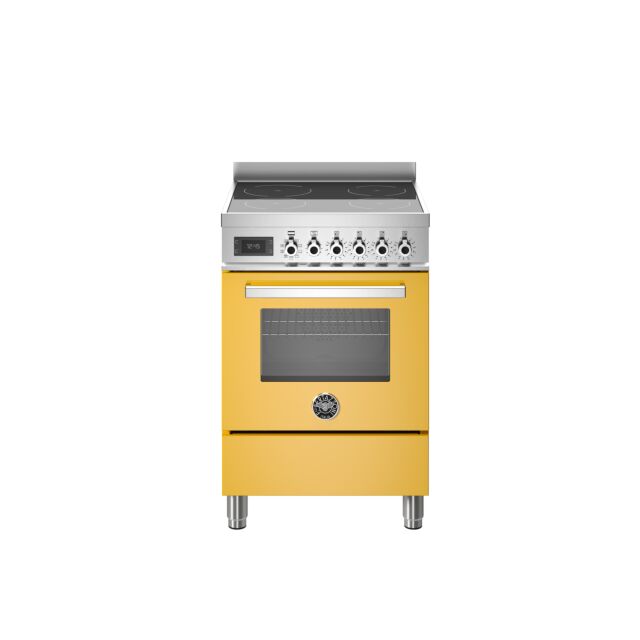 Bertazzoni PRO64I1EGIT2 Pro Series 60cm Induction Top Electric Oven Cooker - Yellow