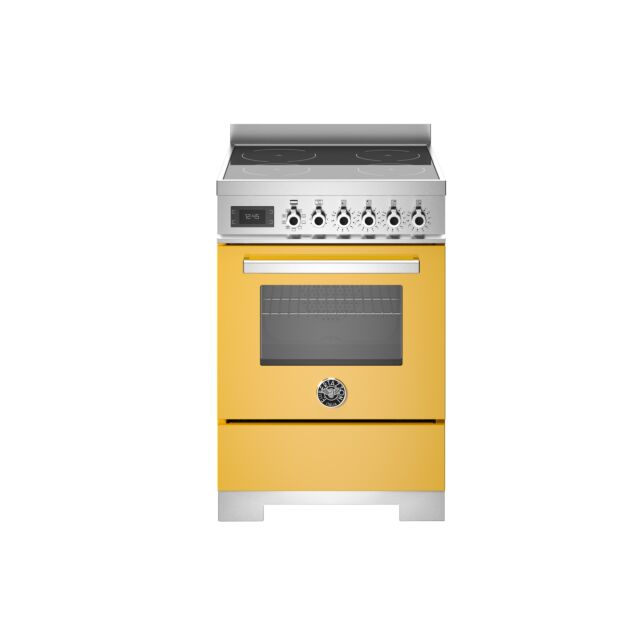 Bertazzoni PRO64I1EGIT2 Pro Series 60cm Induction Top Electric Oven Cooker - Yellow