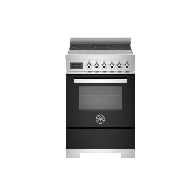 Bertazzoni PRO64I1ENET2 Pro Series 60cm Induction Top Electric Oven - Gloss Black