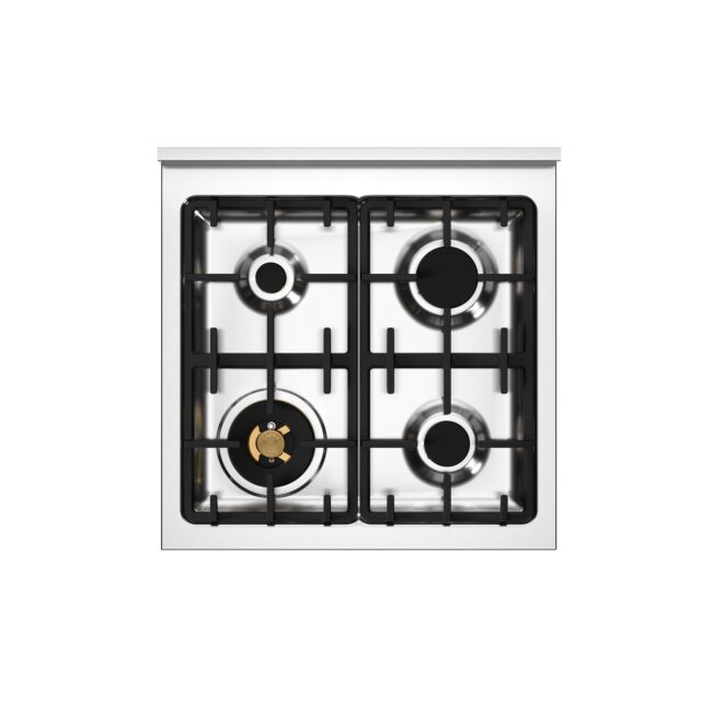 Bertazzoni Professional Series PRO64L1EBIT2 60cm Dual Fuel Freestanding Cooker - White